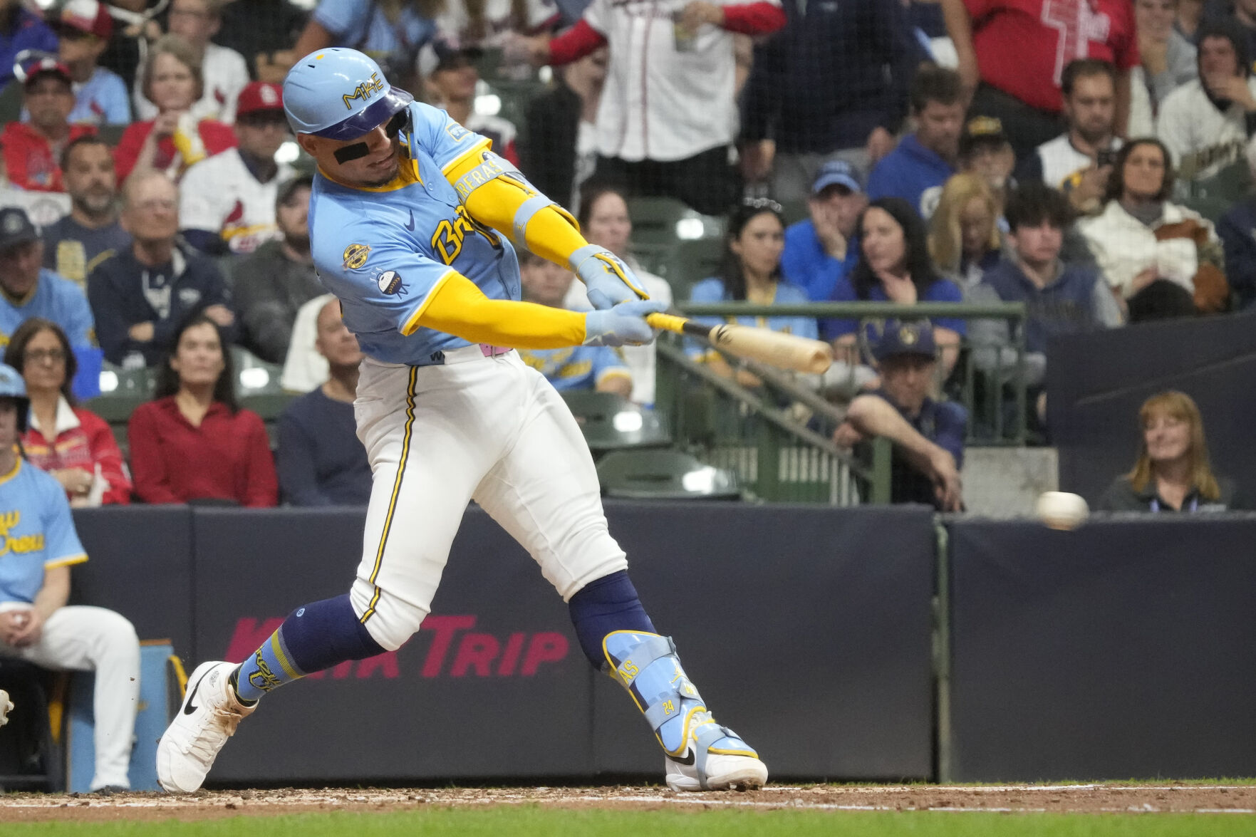 Cardinals Brewers Baseball